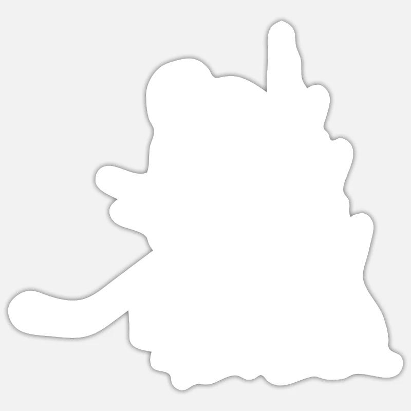 Sticker størrelse S (10 x 10 cm) - 