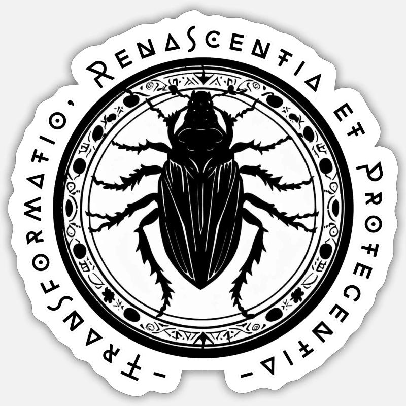 Wicca -Transformatio Renascentia et Protegentia Sticker size S (10 x 10 cm)