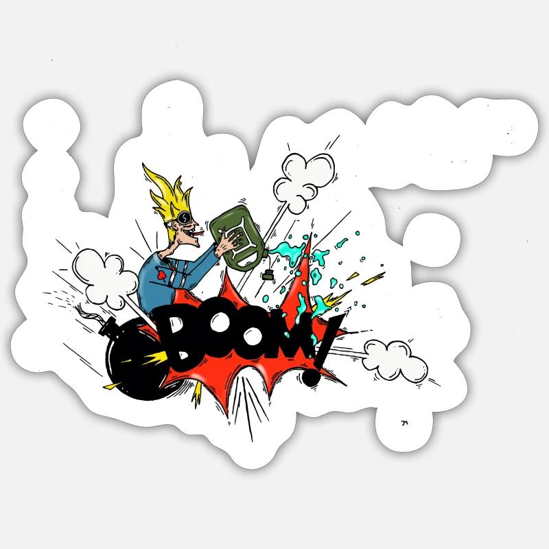 Sticker taille S (10 x 10 cm) - 