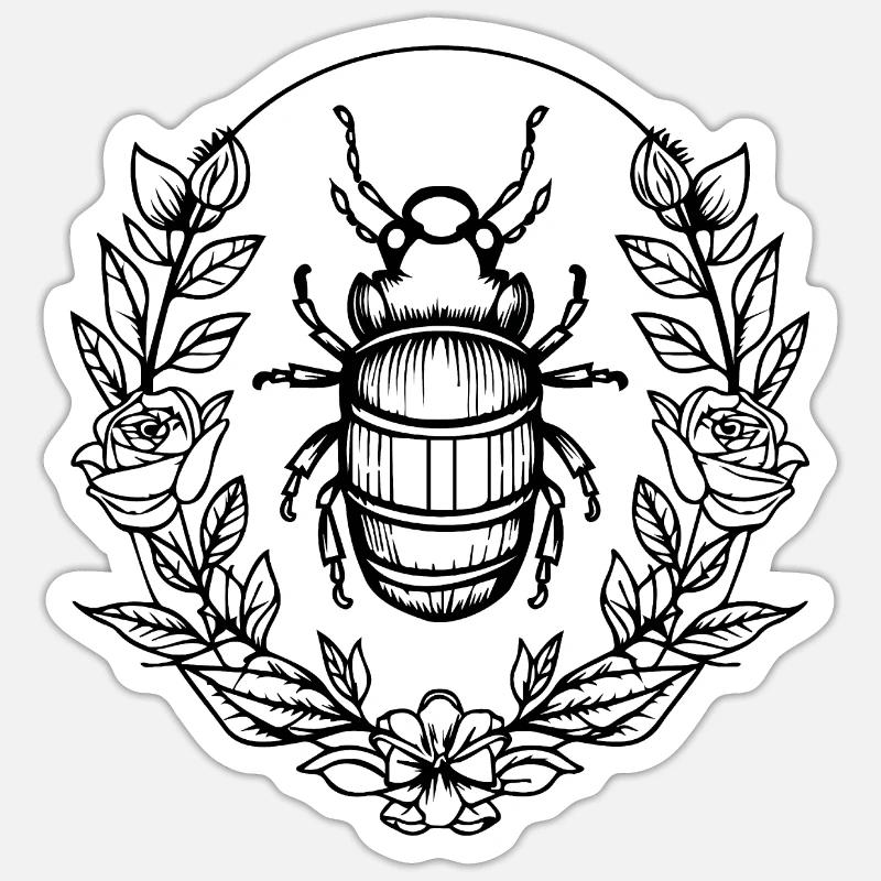 Sticker taille S (10 x 10 cm) - 