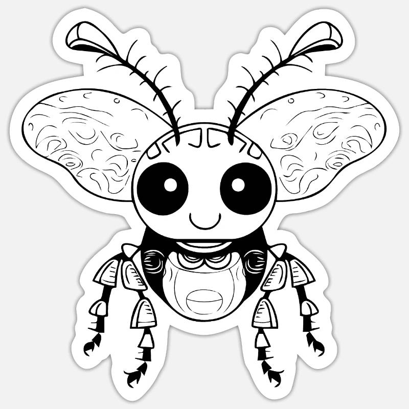 Sticker Größe S (10 x 10 cm) - 