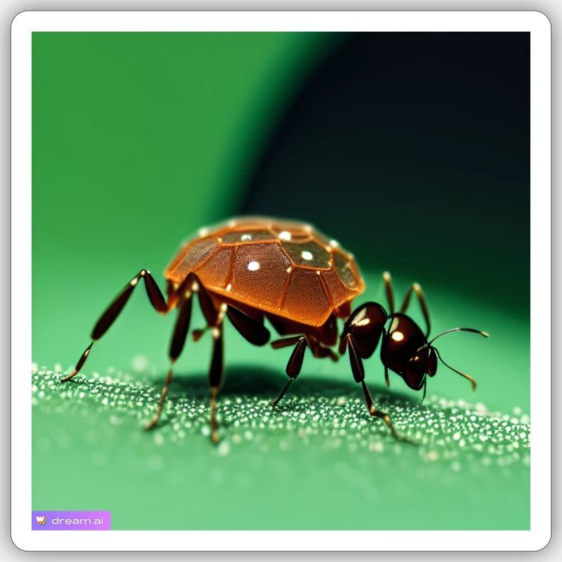 Macro Collection - Sticker size S (10 x 10 cm) - white matte