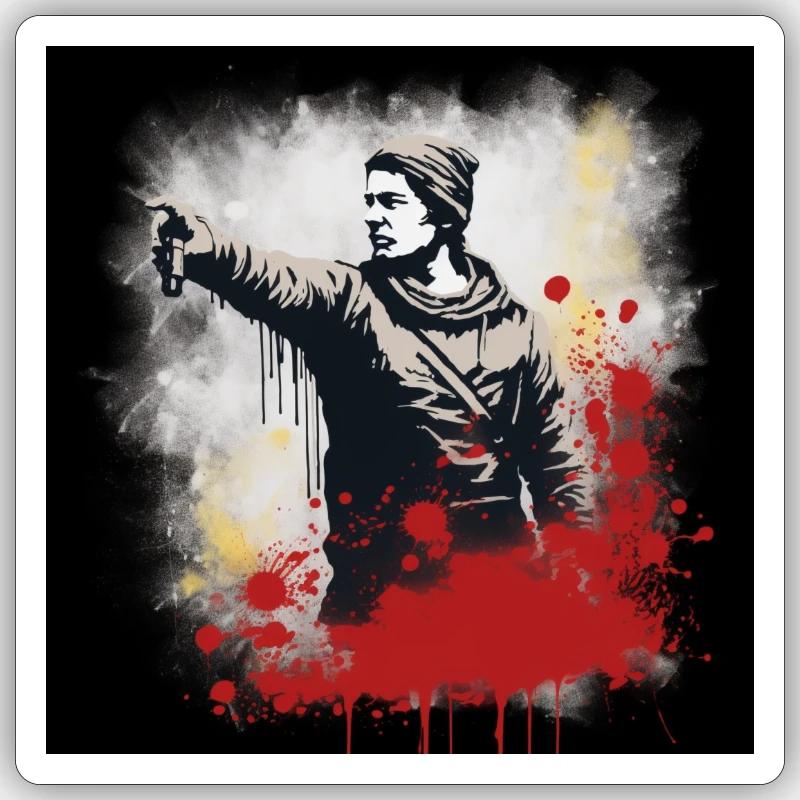 Sticker size S (10 x 10 cm) - 