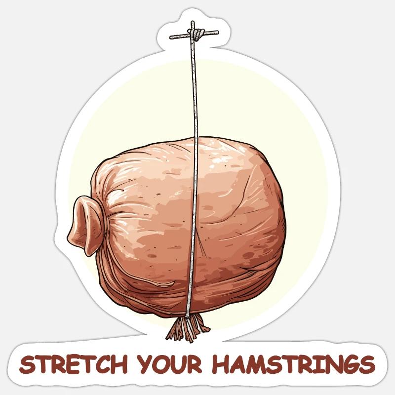 Stretch! Sticker size S (10 x 10 cm)