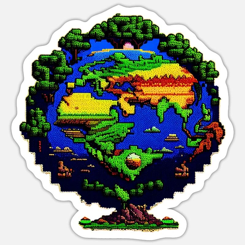Sticker Größe S (10 x 10 cm) - 