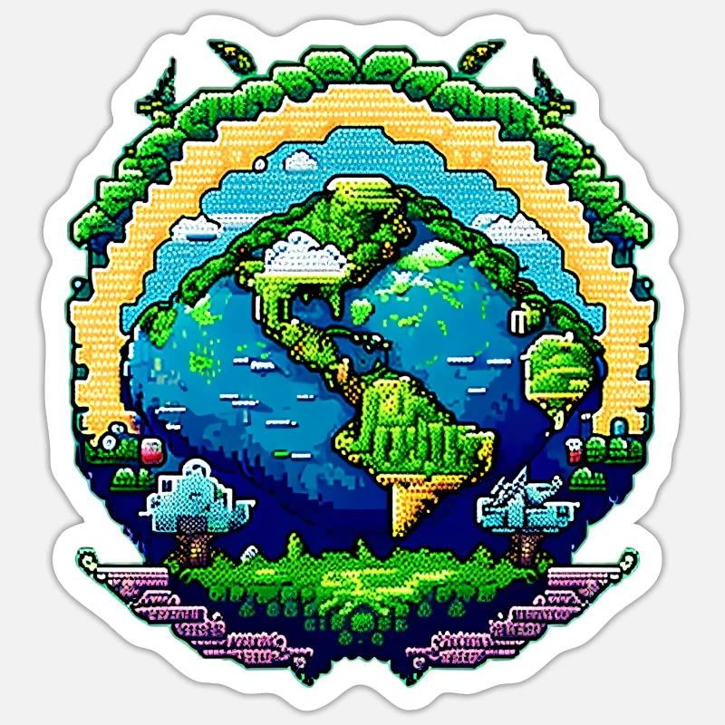 Sticker Größe S (10 x 10 cm) - 