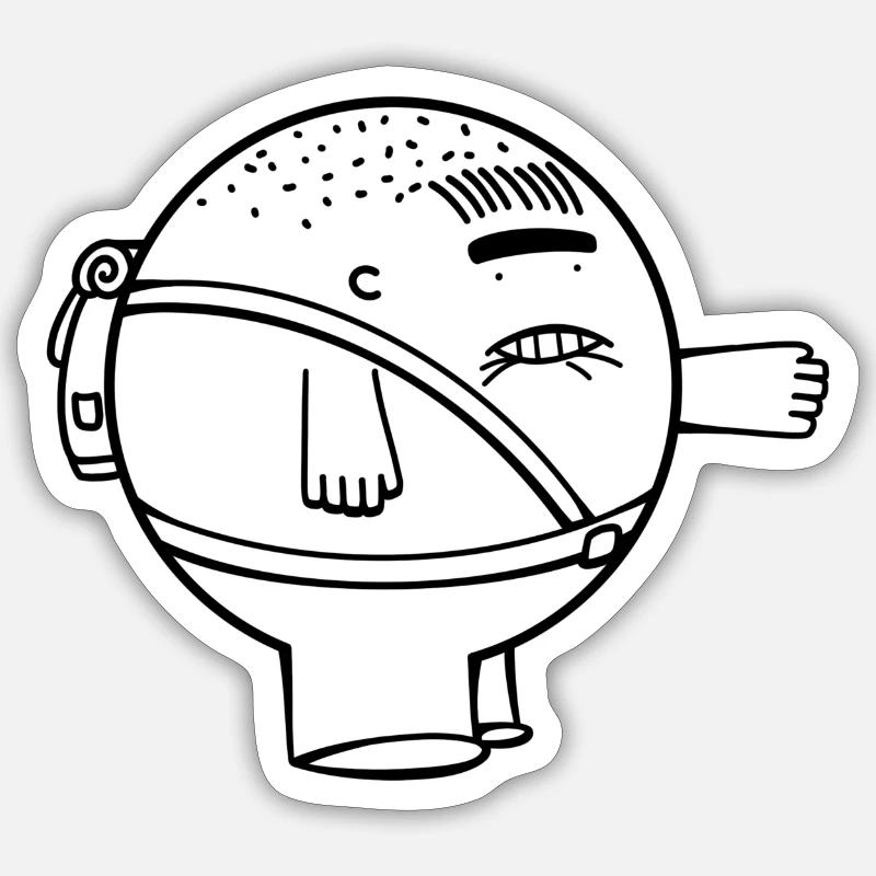 Sticker taille S (10 x 10 cm) - 