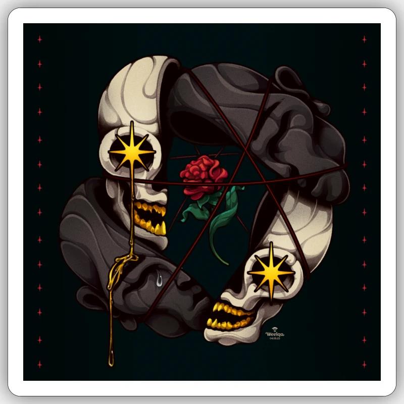 Sticker Größe S (10 x 10 cm) - 