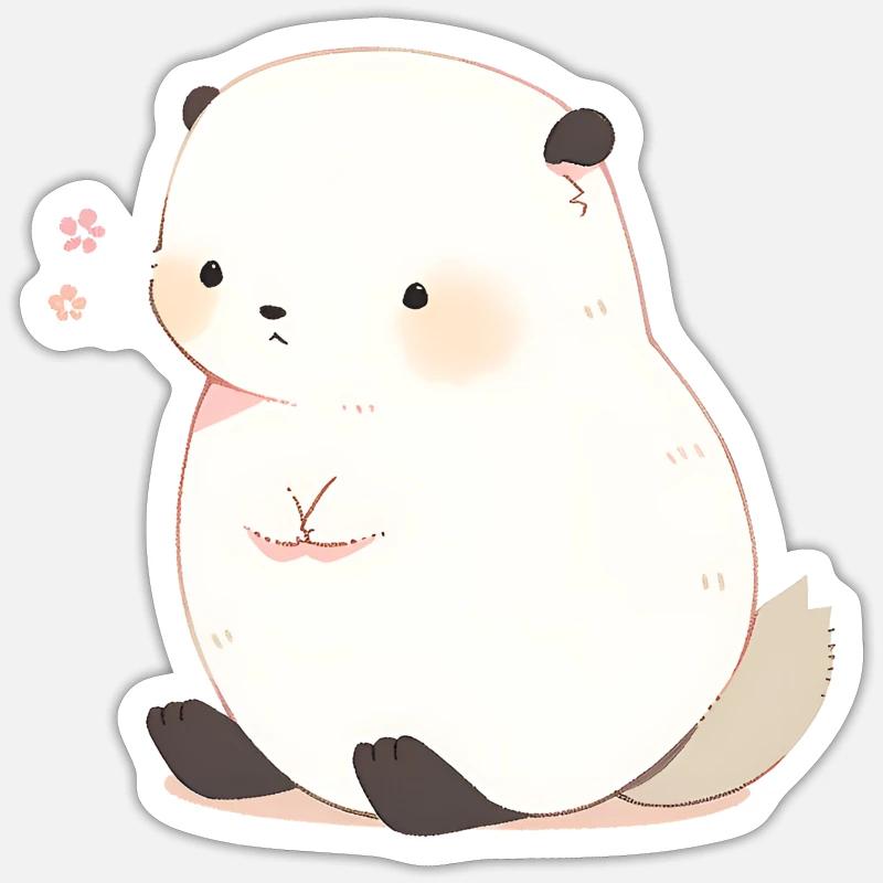 Cute Mongoose Sticker size S (10 x 10 cm)
