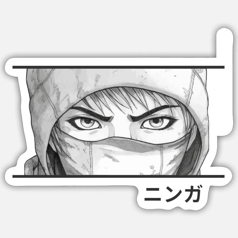Sticker taille S (10 x 10 cm) - 