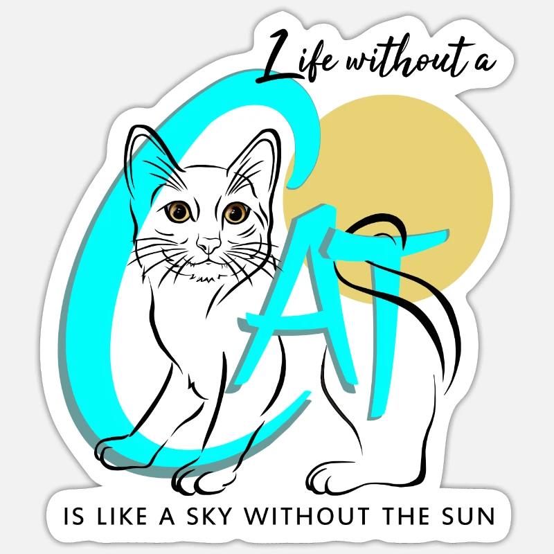 Sticker Größe S (10 x 10 cm) - 
