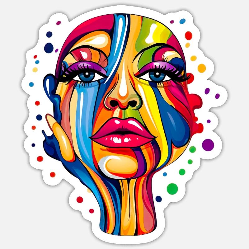 Sticker Größe S (10 x 10 cm) - 