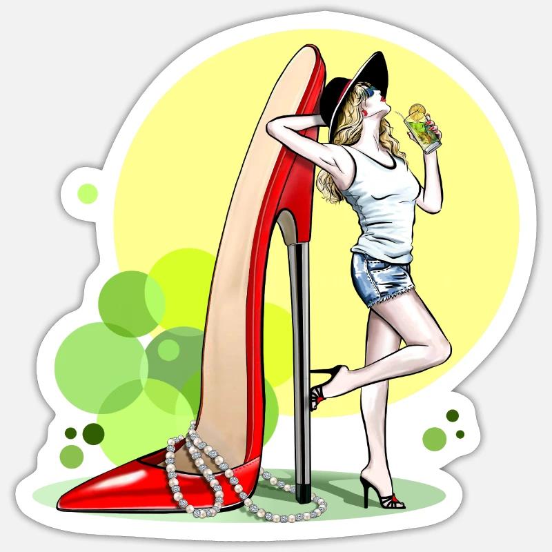 Sticker taille S (10 x 10 cm) - 