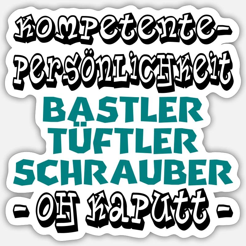 Sticker Größe S (10 x 10 cm) - 