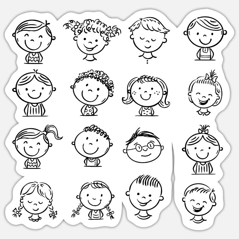 Sticker Größe S (10 x 10 cm) - 