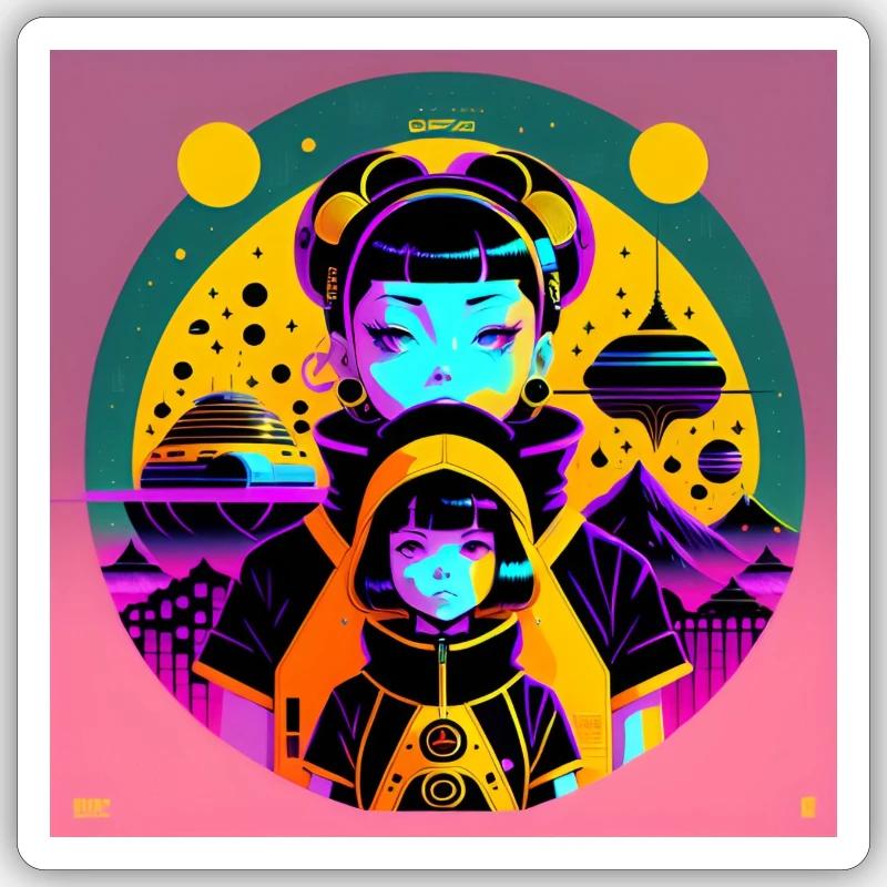 Sticker size S (10 x 10 cm) - 