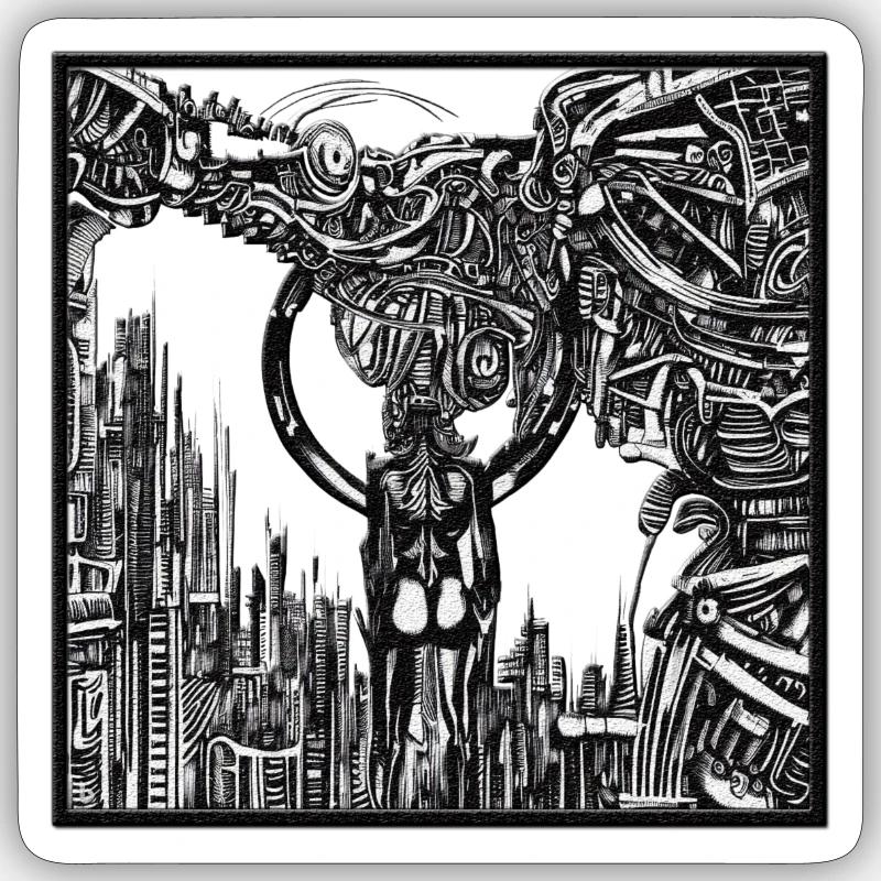 Sticker Größe S (10 x 10 cm) - 