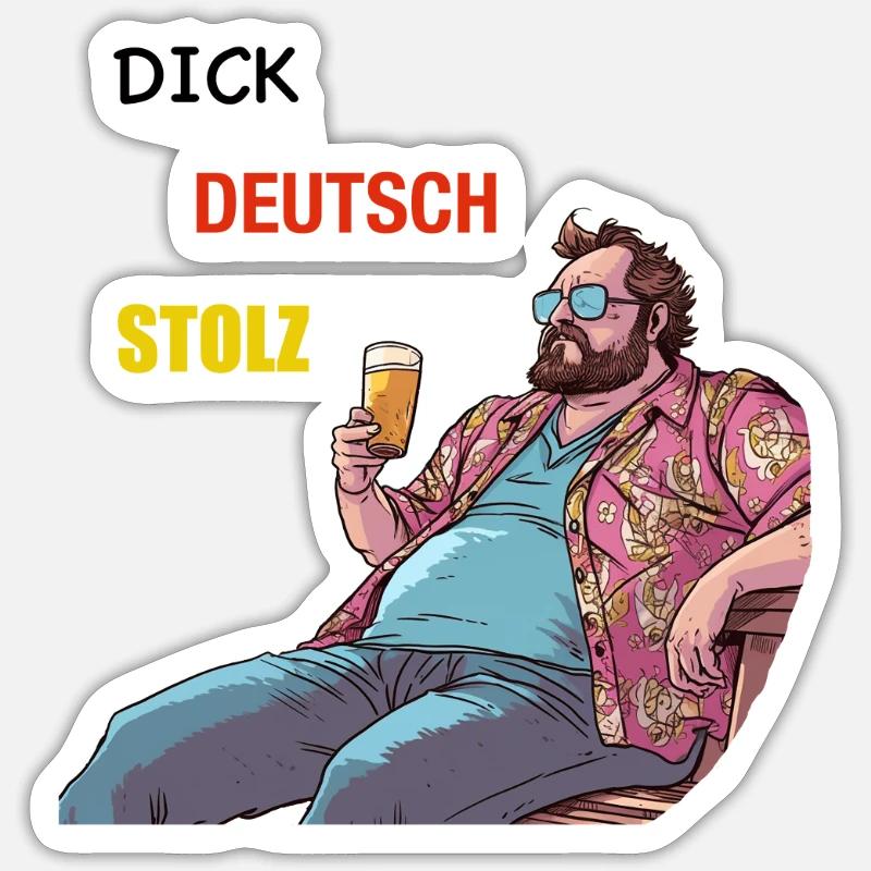 Sticker Größe S (10 x 10 cm) -