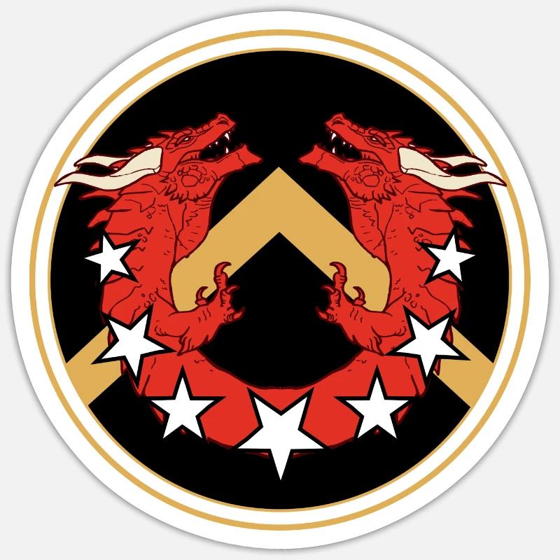 Sticker Größe S (10 x 10 cm) - 