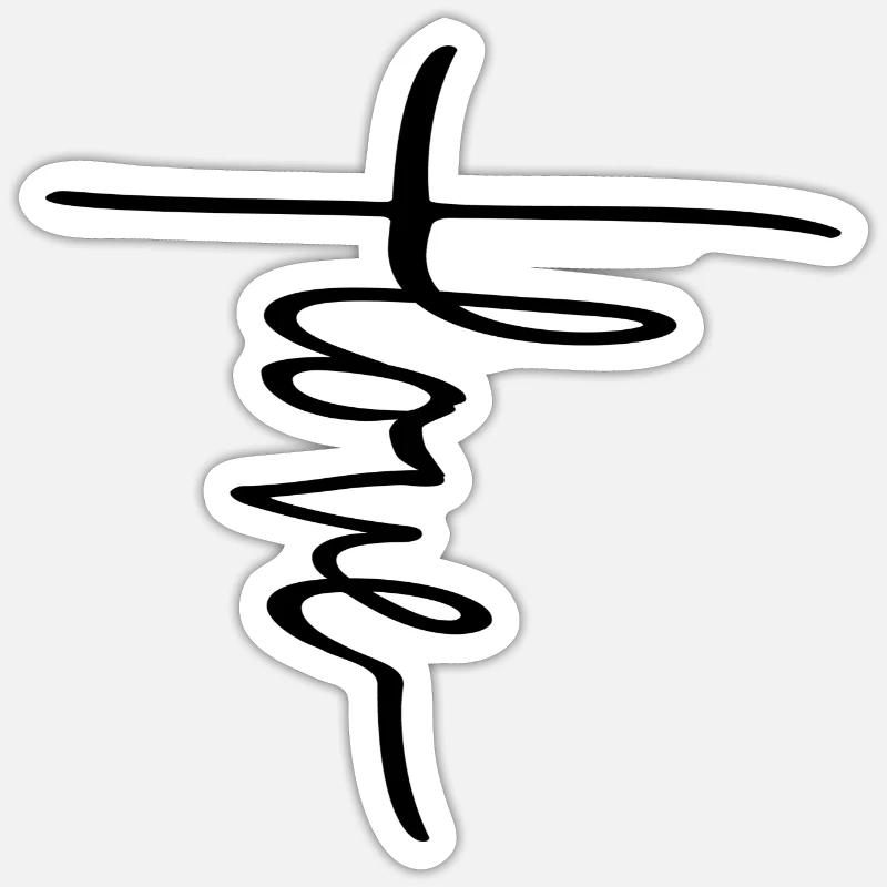 Sticker Größe S (10 x 10 cm) - 