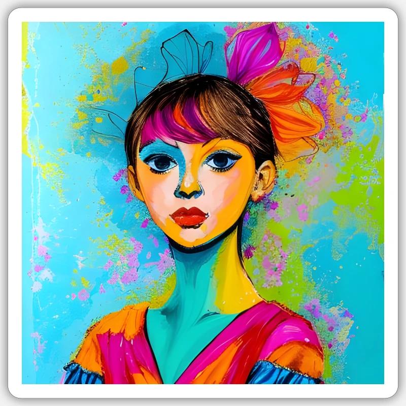 Sticker Größe S (10 x 10 cm) - 