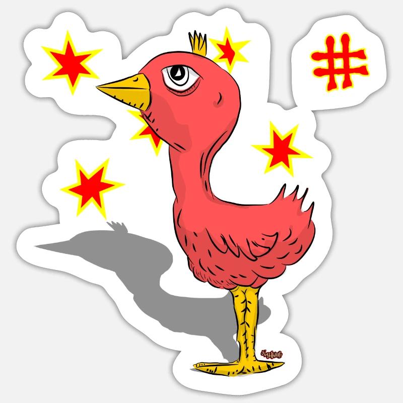 Sticker Größe S (10 x 10 cm) - 