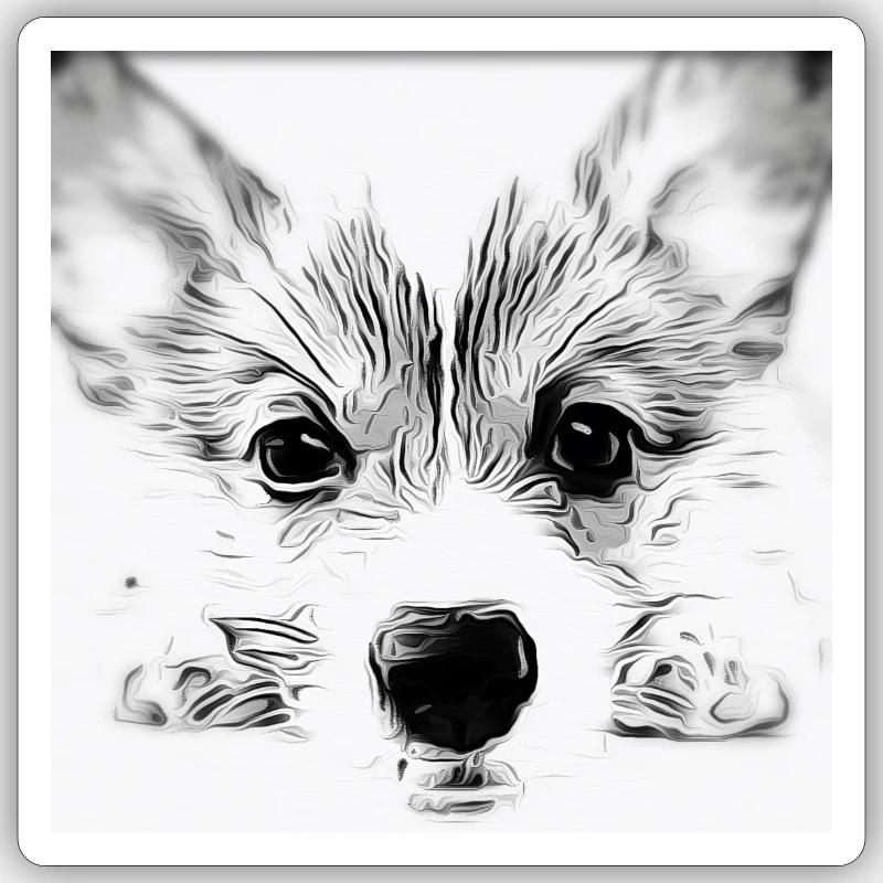 Sticker Größe S (10 x 10 cm) - 