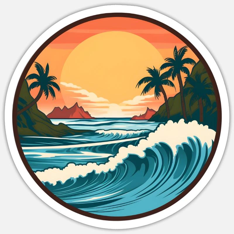 Sticker taille S (10 x 10 cm) - 