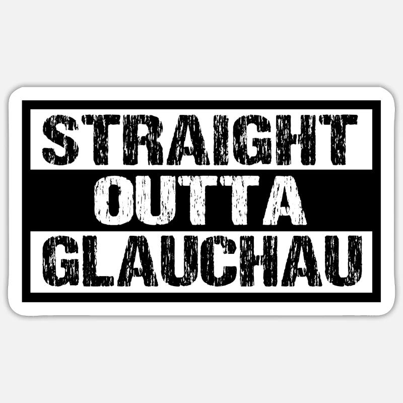 Glauchau Sticker Größe S (10 x 10 cm)