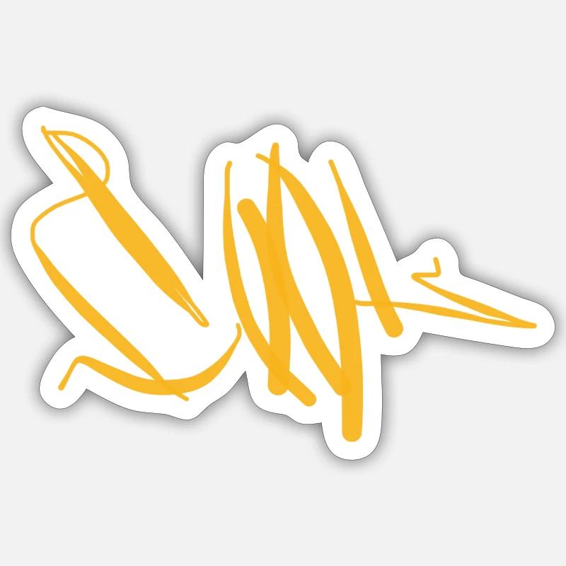 Tablier de chef cool Sticker taille S (10 x 10 cm)