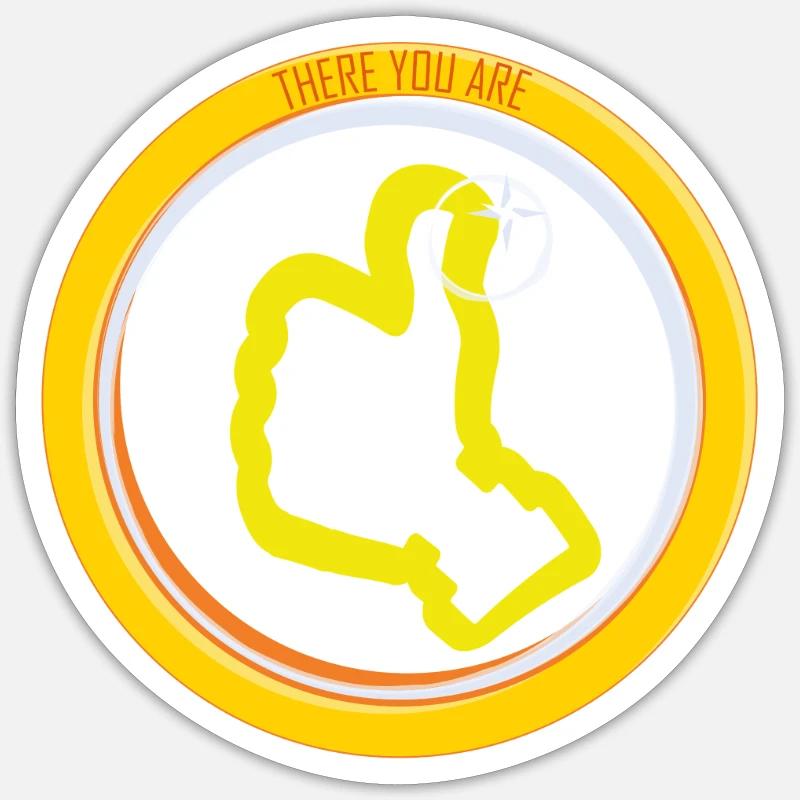 Sticker taille S (10 x 10 cm) - 