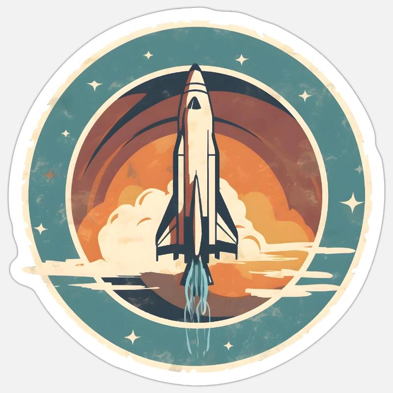 Skywalker - Découvrez l’aventure ! - Sticker taille S (10 x 10 cm) - blanc mat