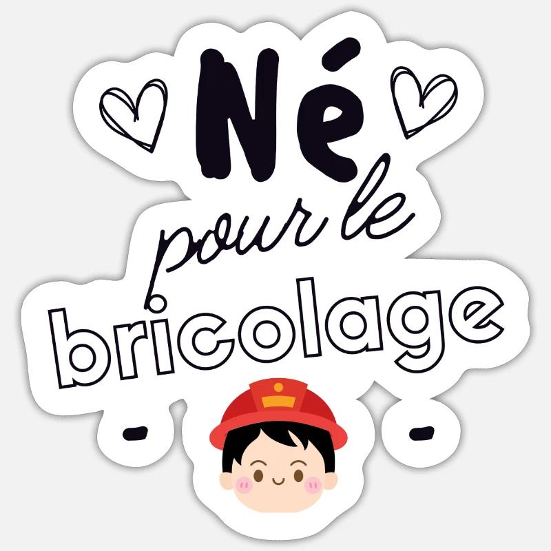 Sticker taille S (10 x 10 cm) - 