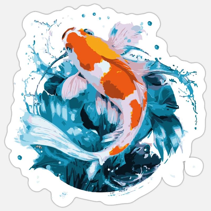 Sticker Größe S (10 x 10 cm) - 