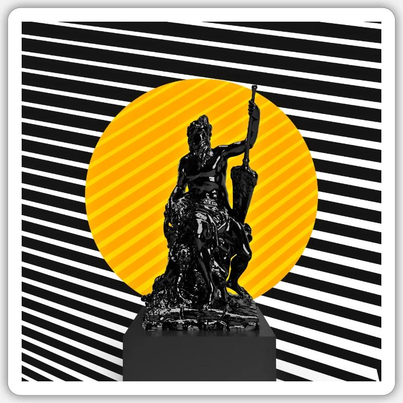 Sticker taille S (10 x 10 cm) - 