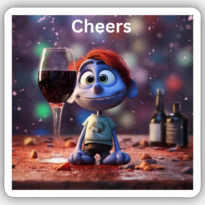 Sticker size S (10 x 10 cm) - 