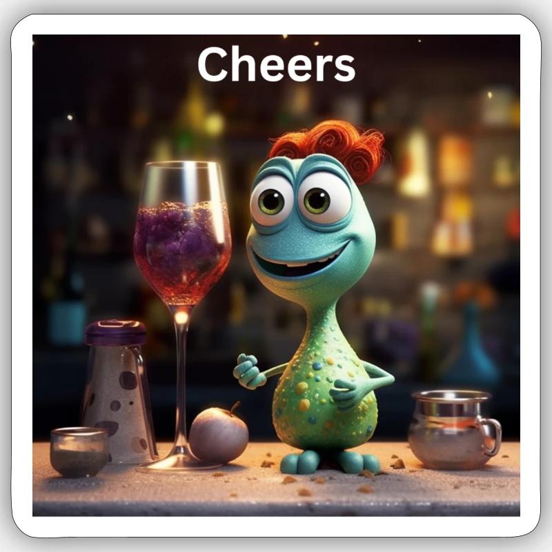 Sticker size S (10 x 10 cm) - 