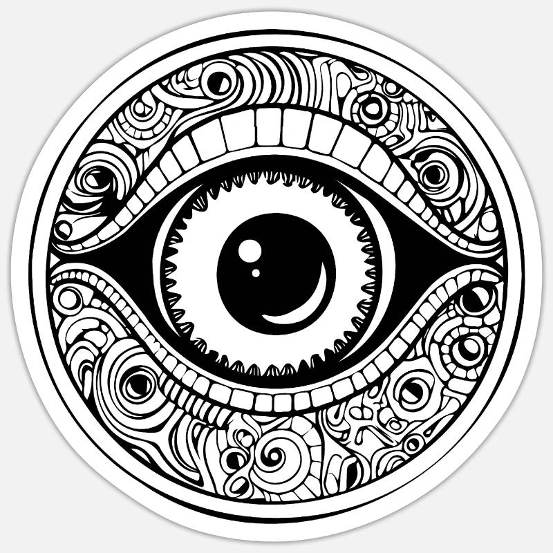 Sticker taille S (10 x 10 cm) - 