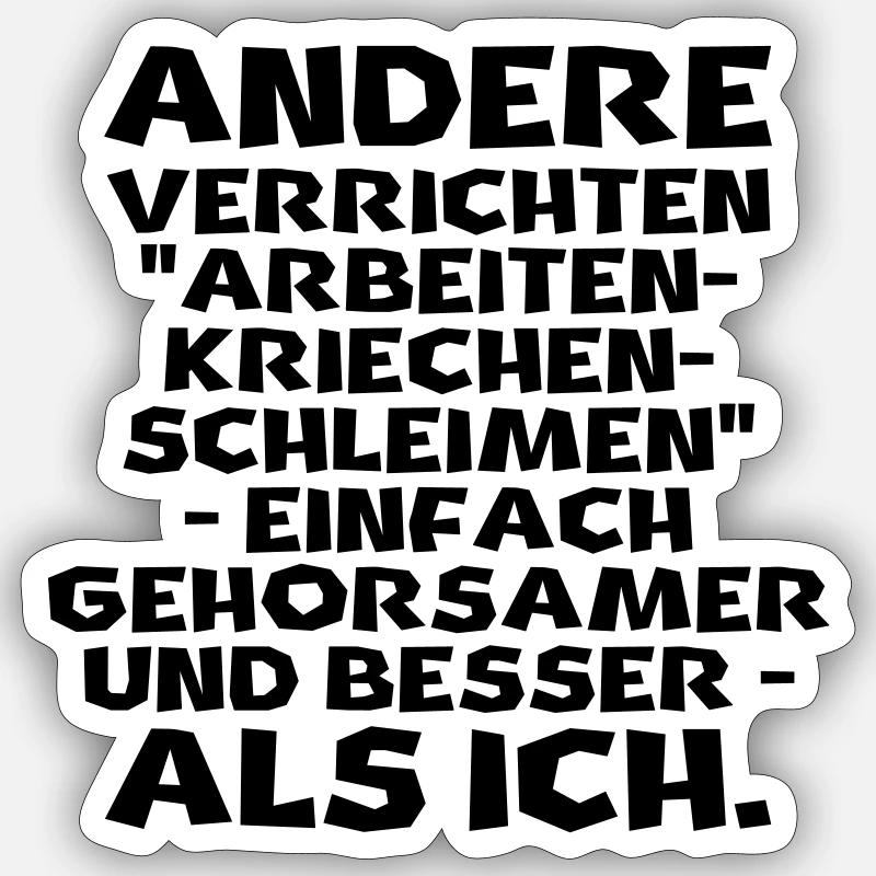 Sticker Größe S (10 x 10 cm) - 