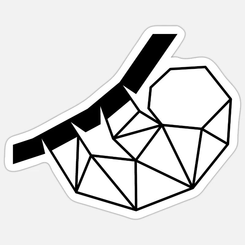 Sticker Größe S (10 x 10 cm) - 