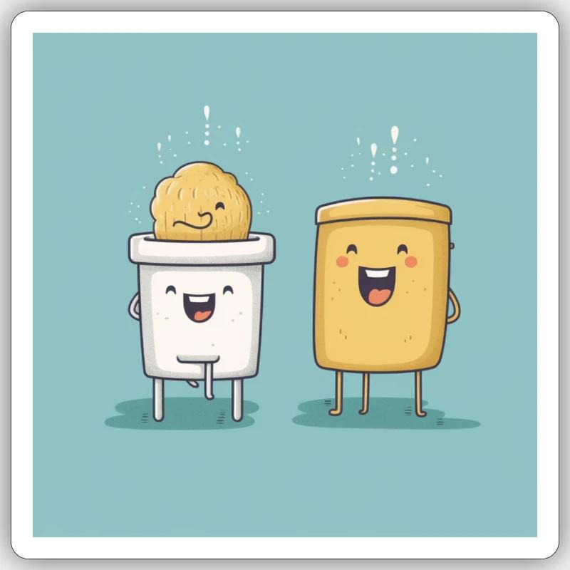 Sticker taille S (10 x 10 cm) - 