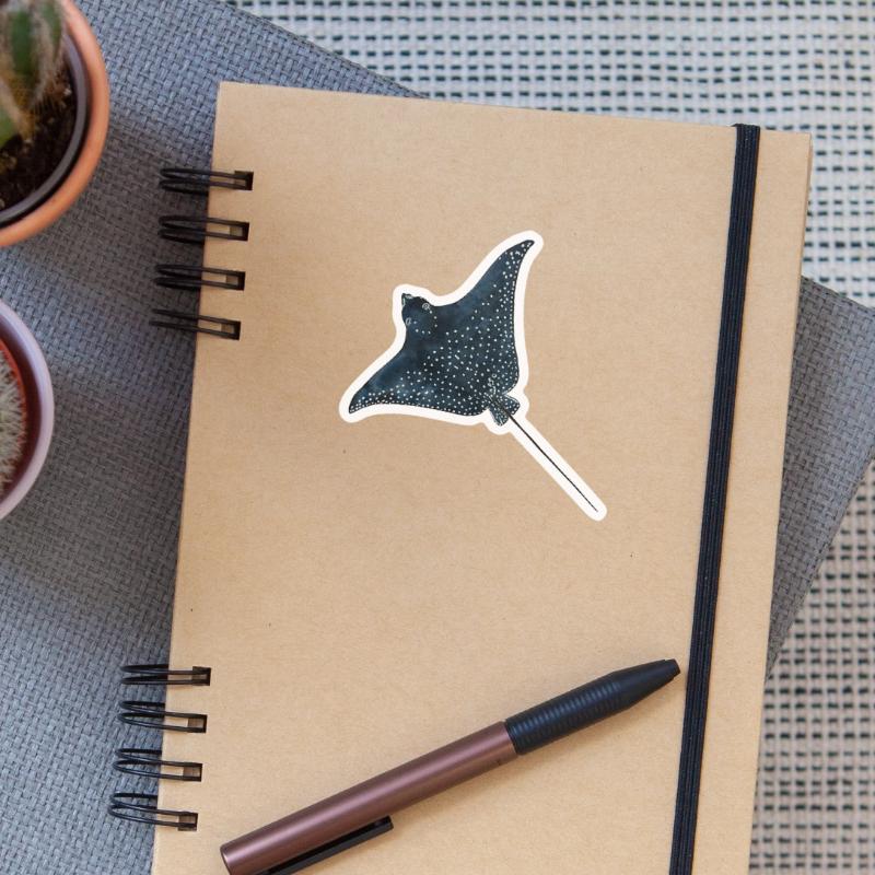 Rays Eagle Rays Stingrays Reef Plongée Sticker taille S (10 x 10 cm)