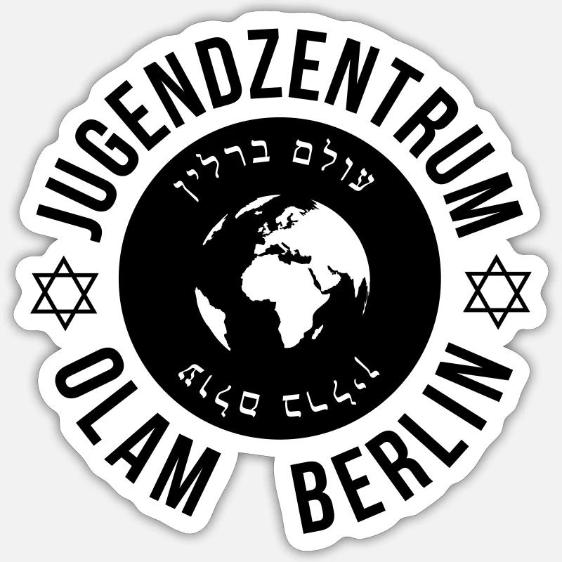 Juze Logo Pulli - Sticker Größe S (10 x 10 cm) - Mattweiß