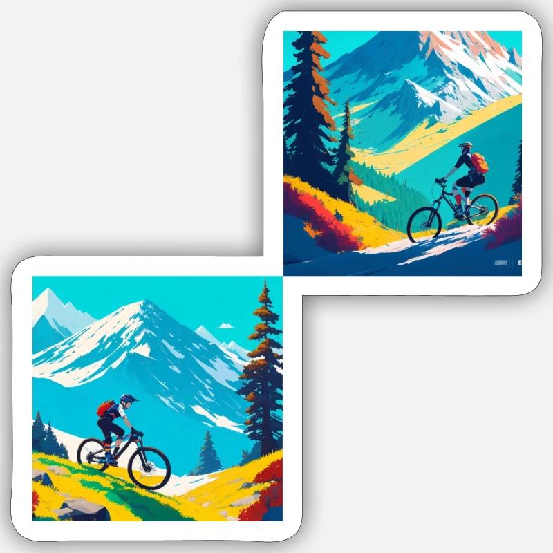 Sticker taille S (10 x 10 cm) - 