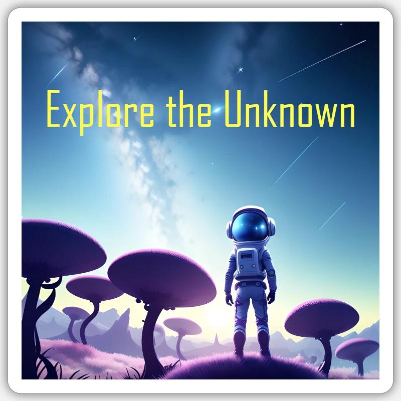 Explorez l’inconnu 2 Sticker taille S (10 x 10 cm)