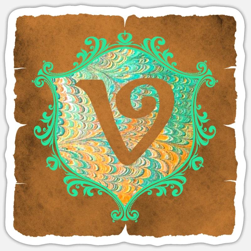e 36 v - Sticker Größe S (10 x 10 cm) - Mattweiß