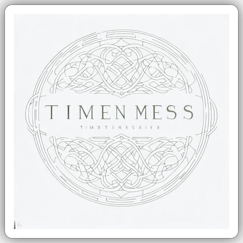 Timeless stem Sticker size S (10 x 10 cm)