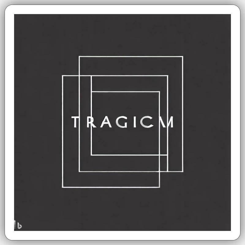 Timeless stem - Sticker size S (10 x 10 cm) - white matte