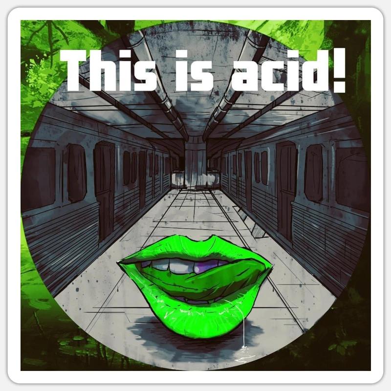 Sticker taille S (10 x 10 cm) - 