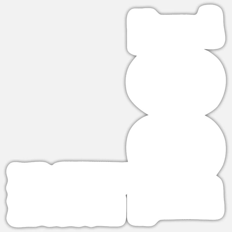 Millésime 1981 - Sticker taille S (10 x 10 cm) - blanc mat